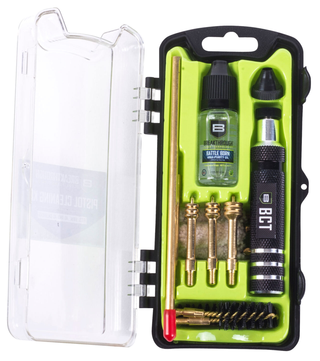 Breakthrough Clean BTCCCP Vision Series Cleaning Kit pistols/15 Pieces Multi-Color