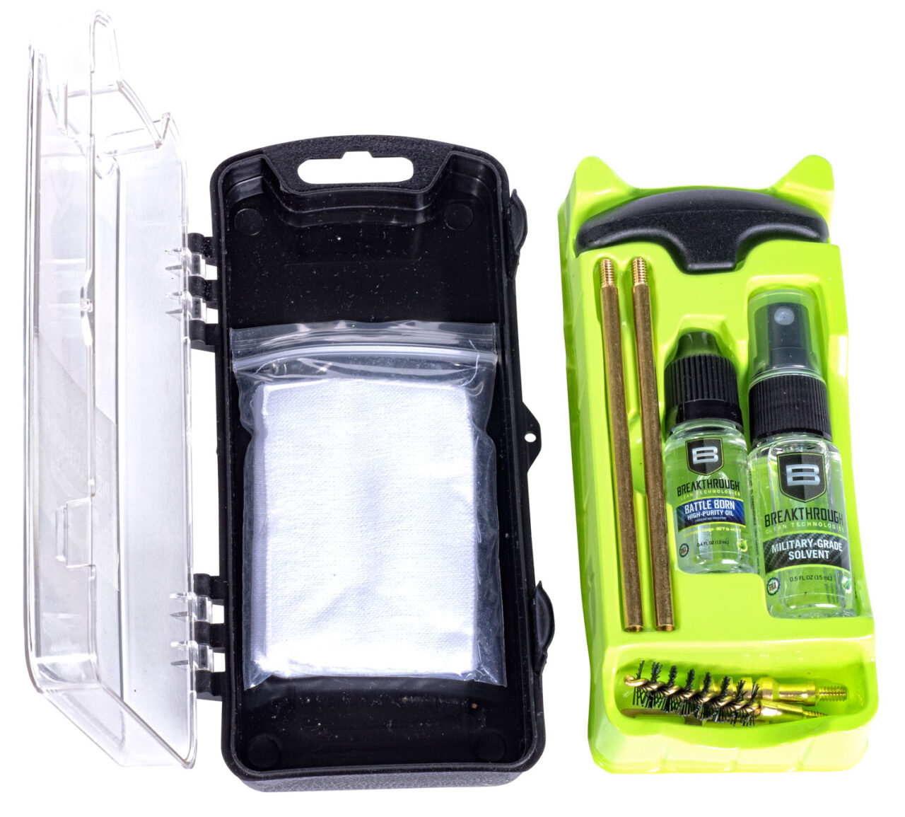 Breakthrough Clean BTECC40 Vision Series Cleaning Kit 40 Cal & 10mm Pistol/10 Pieces Multi-Color - Image 3