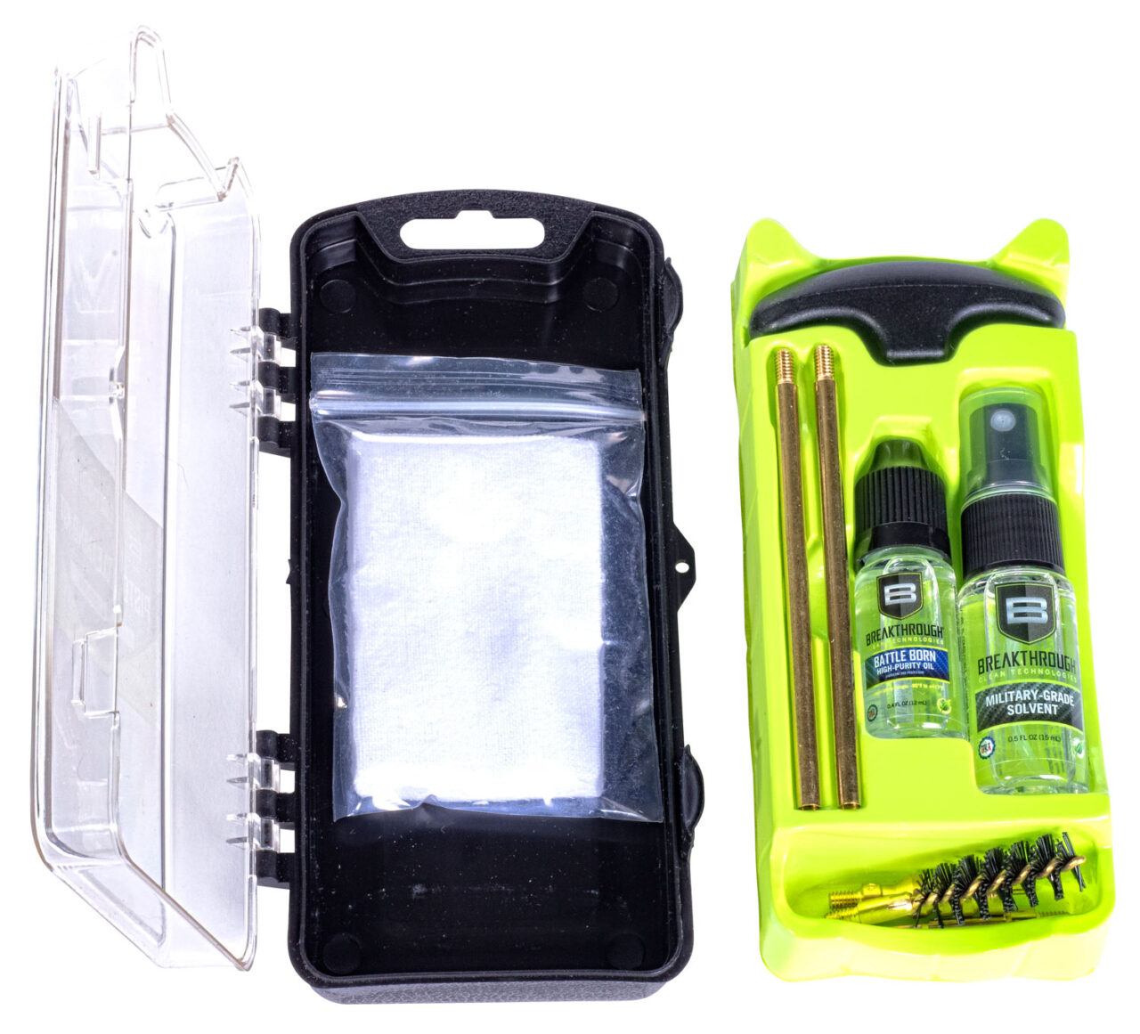 Breakthrough Clean BTECC4445 Vision Series Cleaning Kit 44 Cal & 45 Cal Pistol/10 Pieces Multi-Color - Image 3