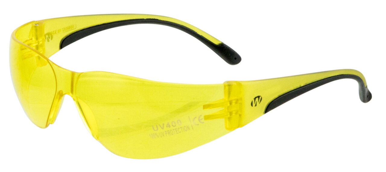 Walker's GWPYWSGYL Sport Glasses Clearview Youth Yellow Lens Polycarbonate Yellow Frame - Image 2