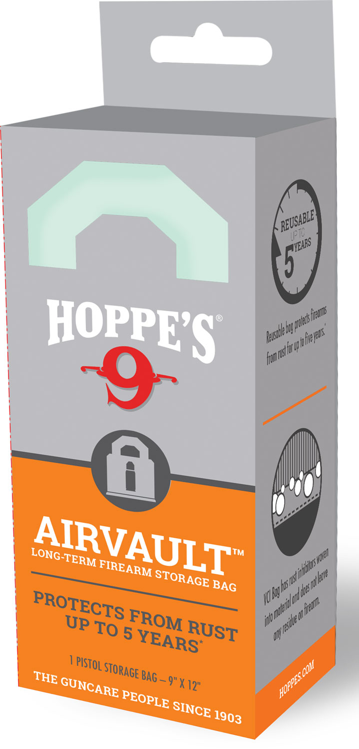 Hoppe's HVCIS Air Vault Storage Bag pistols 9" x 12"