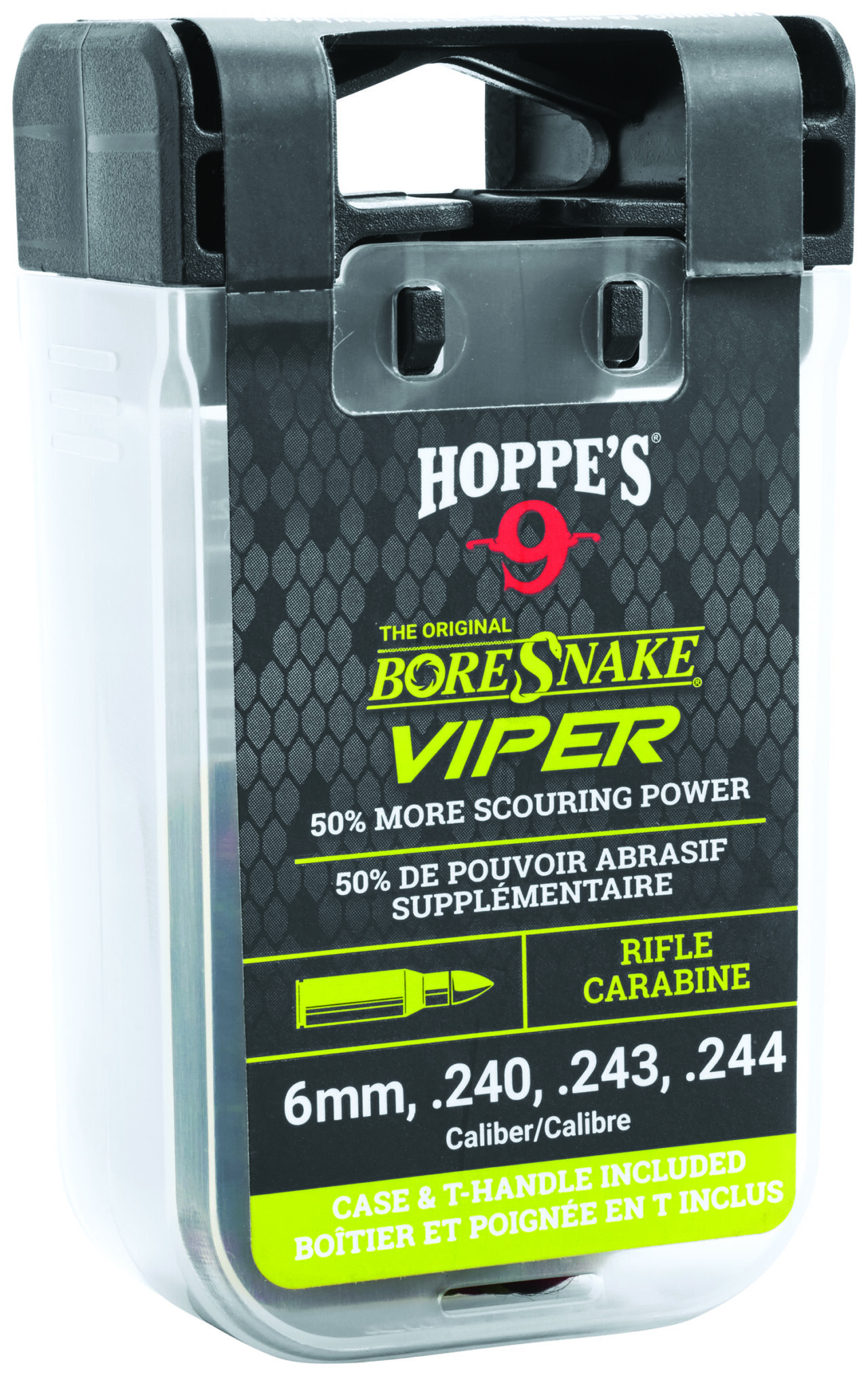 Hoppe's 24012VD BoreSnake Viper 6mm/243 Rifles