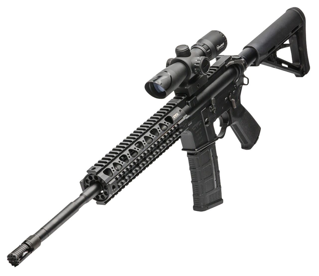 Firefield FF13061 Barrage Matte Black 1.5-5x32mm Illuminated Red/Green Mil-Dot Reticle - Image 3