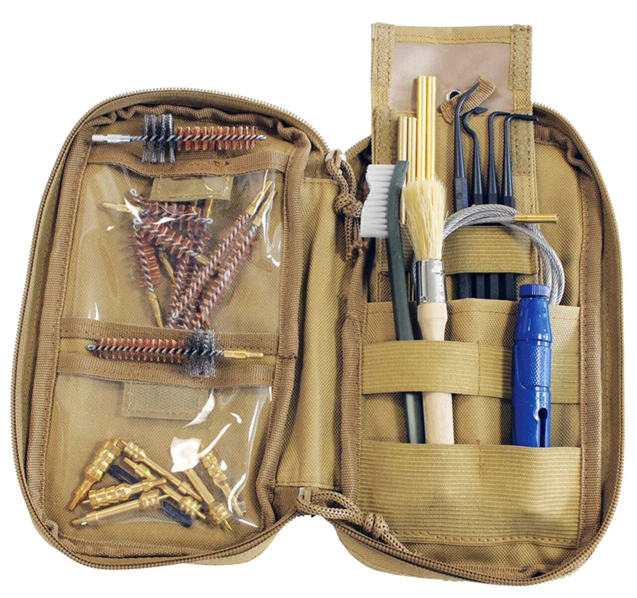 Birchwood Casey 41651 Range Cleaning Kit pistols/Rifles 29 Pieces Tan