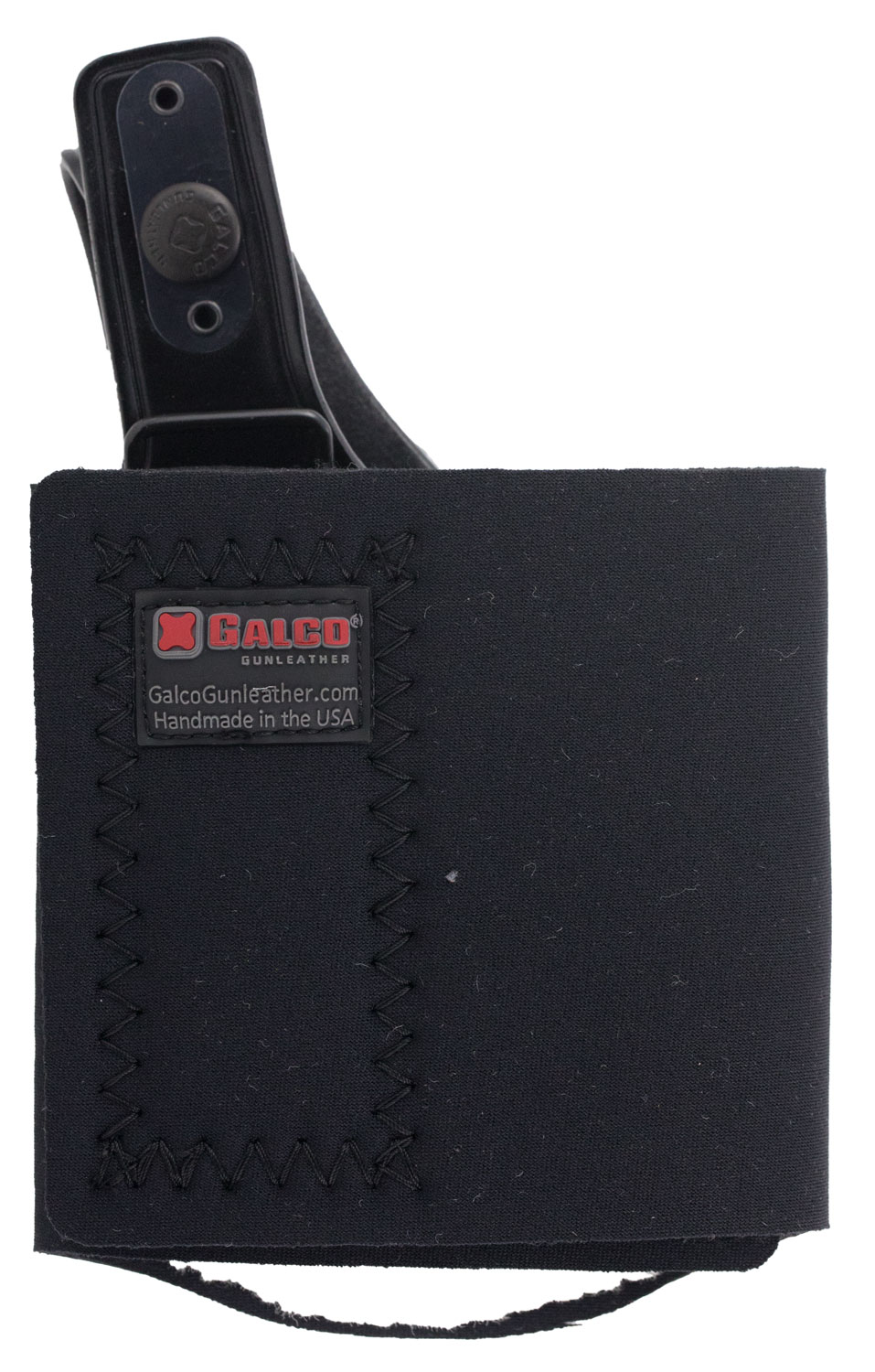 Galco AG652B Ankle Glove Size Fits Ankles up to 13" Black Leather Hook & Loop Fits S&W M&P Shield Fits S&W M&P Shield Plus Fits S&W M&P Shield 2.0 Right Hand - Image 2
