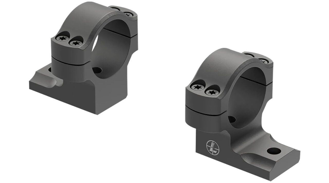 Leupold 171102 BackCountry Ring Mount Matte Black Tikka T3/T3X
