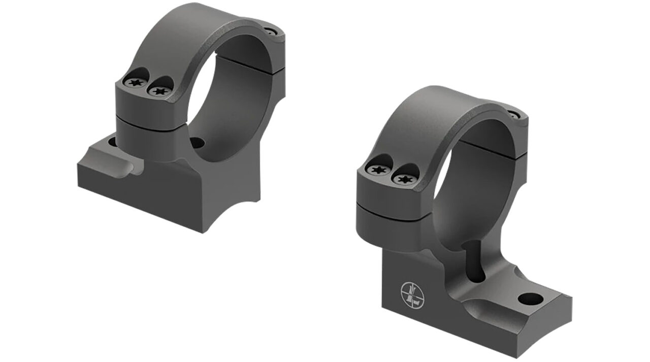 Leupold 171125 BackCountry Ring Mount Matte Black Weatherby Mark V