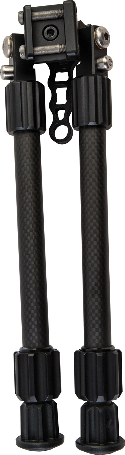 Caldwell 1082222 Accumax Premium Pic Rail Bipod 9-13" Black Carbon Fiber