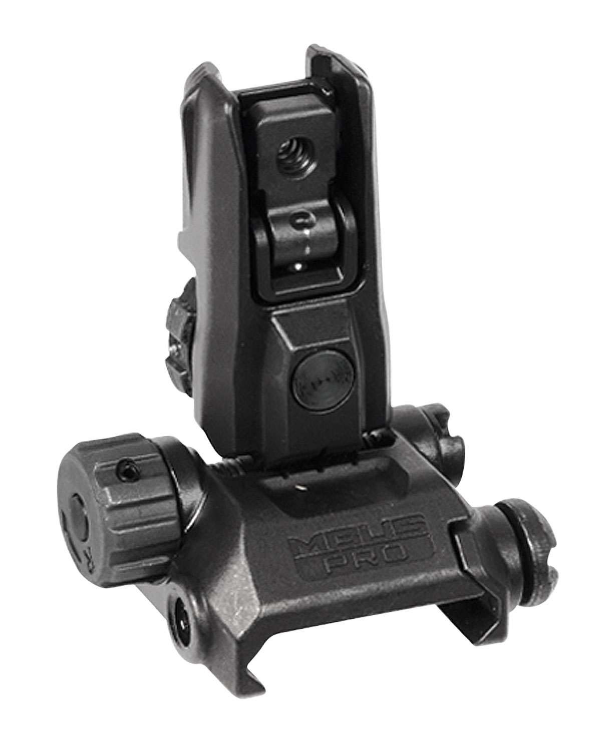 Magpul MAG527-BLK MBUS Pro LR Adjustable Sight Rear Black Adjustable for AR-15