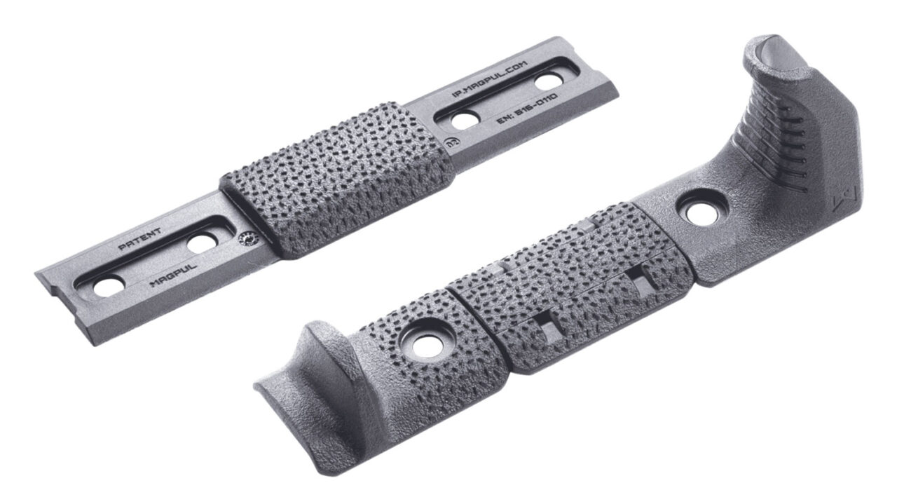 Magpul MAG608-GRY Hand Stop Kit M-LOK AR Platform Gray Polymer