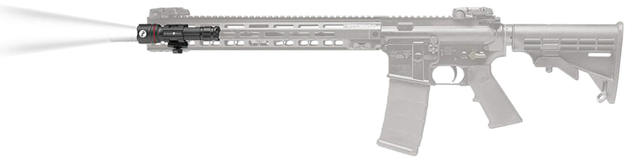 Crimson Trace 0187701 Tactical Weapon Light For Rail Equipped Long Gun 900 Lumens Output White CREE XPL LED Light Picatinny/Keymod/M-LOK Mount Black Anodized Aluminum - Image 2