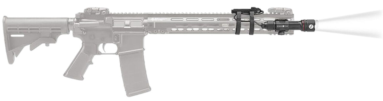 Crimson Trace 0187701 Tactical Weapon Light For Rail Equipped Long Gun 900 Lumens Output White CREE XPL LED Light Picatinny/Keymod/M-LOK Mount Black Anodized Aluminum - Image 3