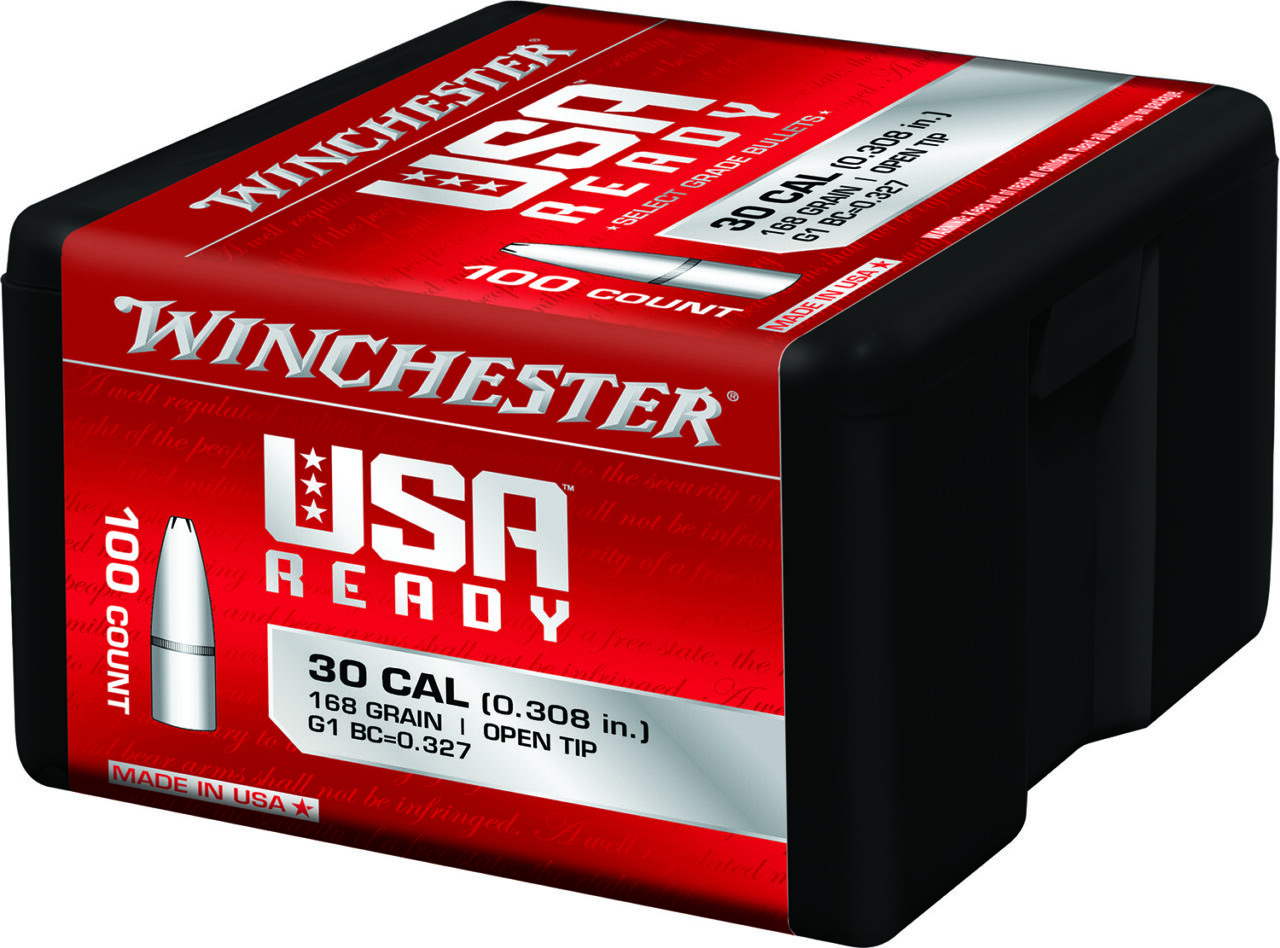 Winchester Ammo WBR30168 Centerfire Rifles 308 Win 168 gr Open Tip 100 Per Bag - Image 2