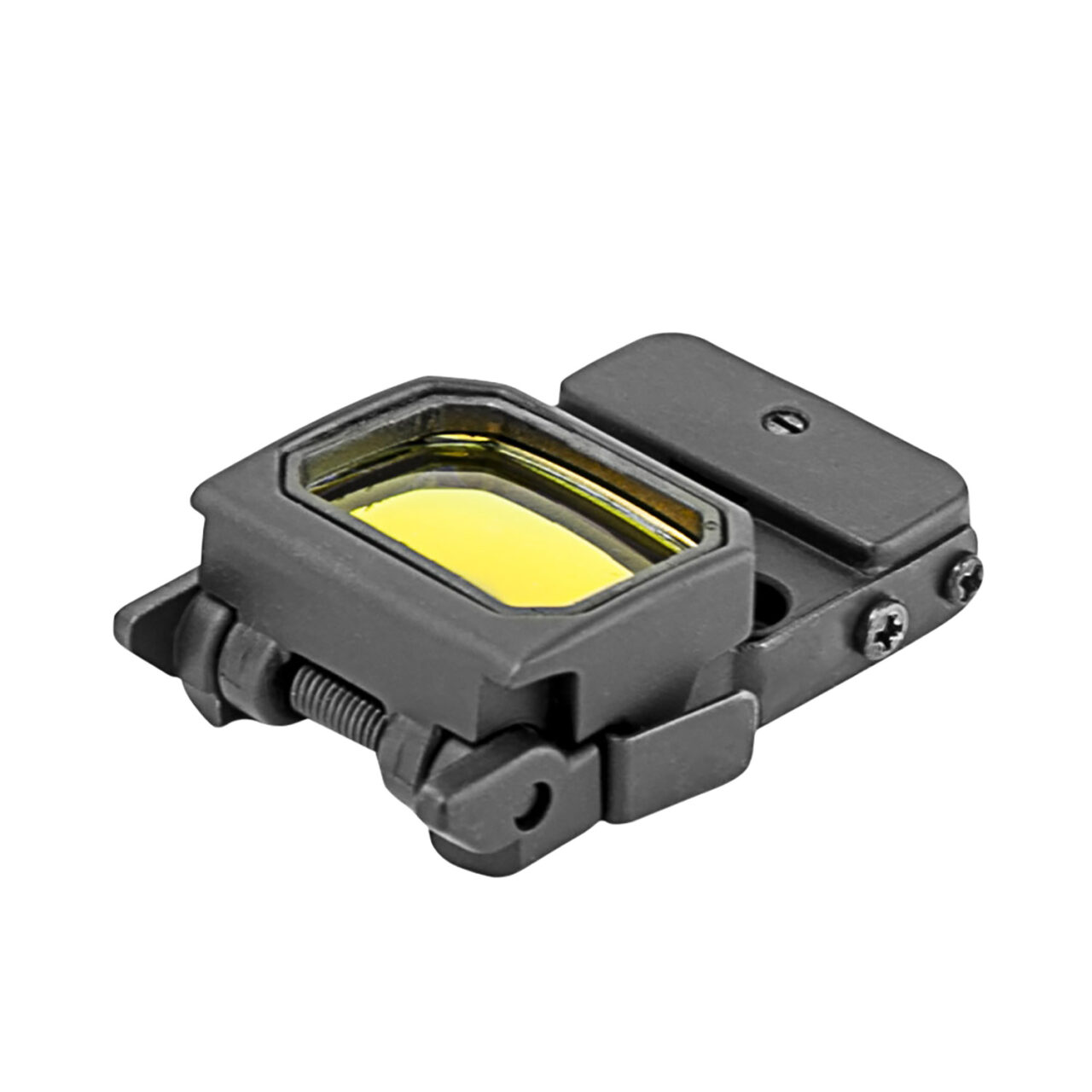 NcStar VDFLIPGLOM2 VISM FlipDot M2 Black Anodized 1x 22x16mm 3 MOA Illuminated Red Dot Reticle Compatible w/Glock MOS - Image 2
