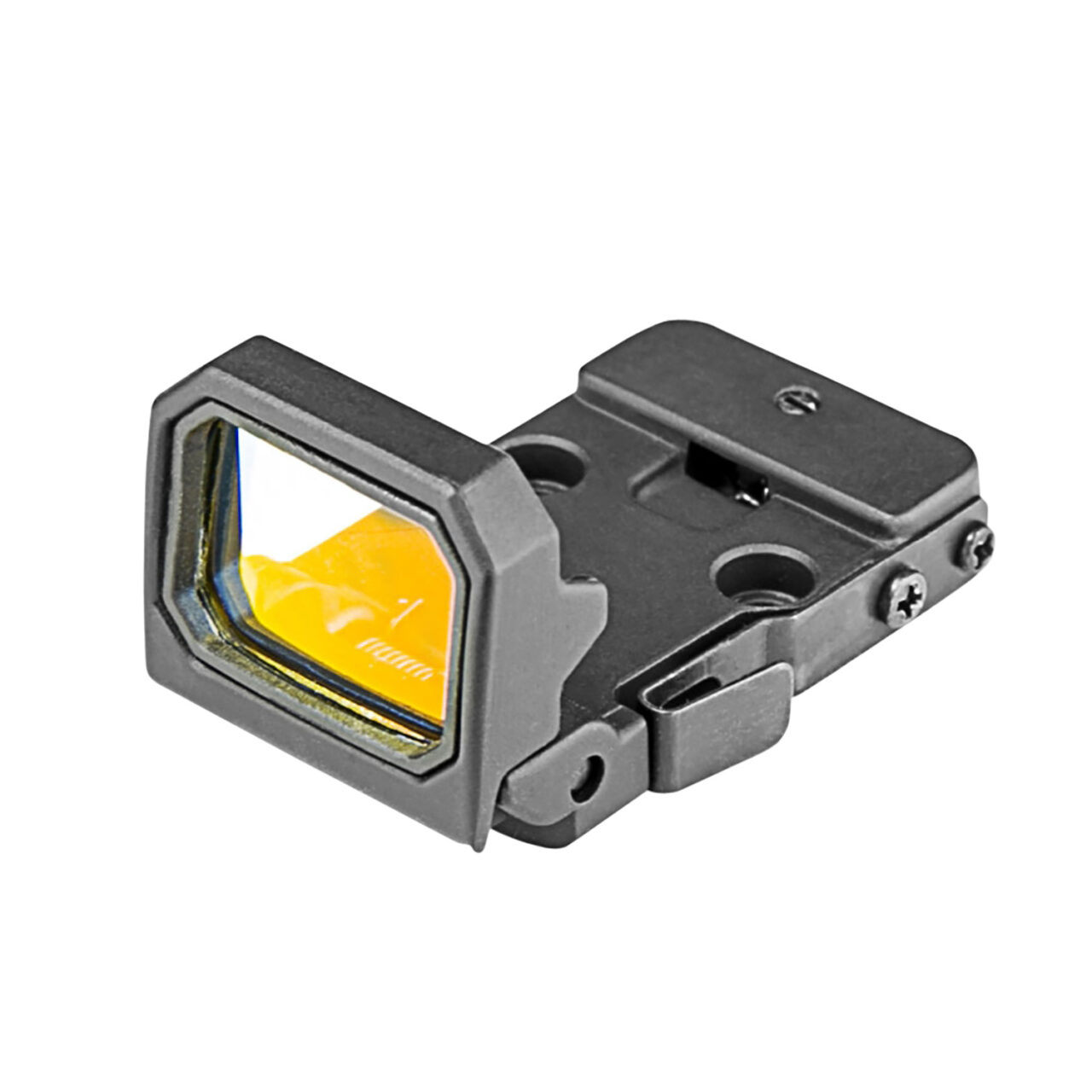 NcStar VDFLIPGLOM2 VISM FlipDot M2 Black Anodized 1x 22x16mm 3 MOA Illuminated Red Dot Reticle Compatible w/Glock MOS - Image 3