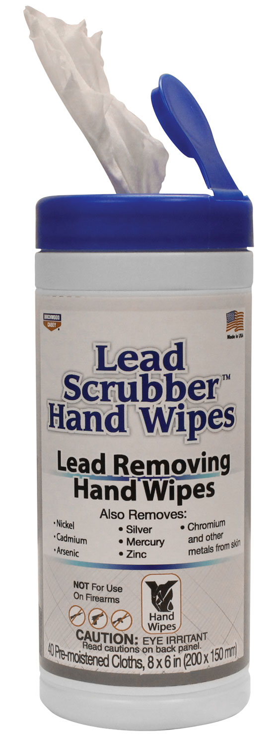 Birchwood Casey 32440 Lead Scrubber 8" x 6" Wipes 40 Per Pkg - Image 2