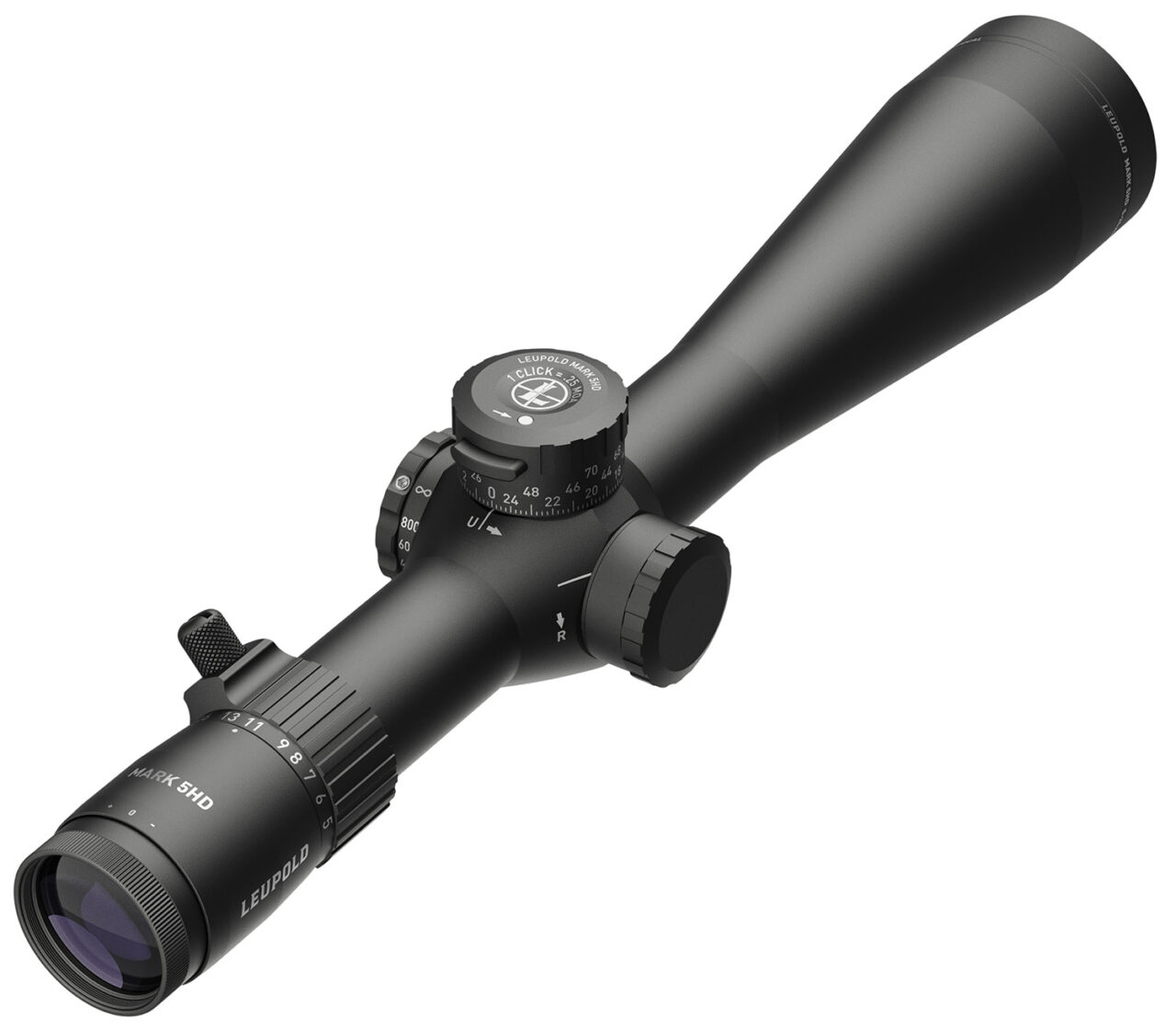 Leupold 176448 Mark 5HD M1C3 Matte Black 5-25x56mm 35mm Tube FFP PR1-MOA Reticle - Image 2