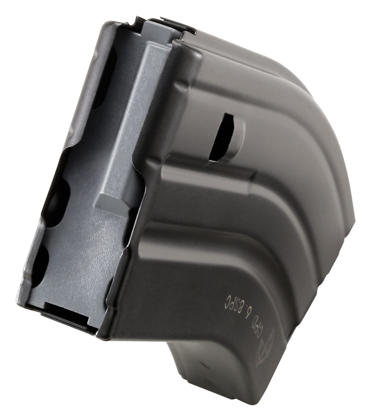 DuraMag 2068041207CPD SS Replacement Magazine Black with Gray Follower Detachable 20rd 22 Nosler, 6.8 SPC for AR-15 - Image 2