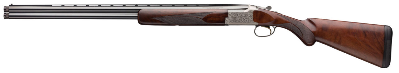 Browning 018142605 Citori White Lightning 20 Gauge 26" Barrel 3" 2rd, Blued Barrels, Silver Nitride Finished Engraved Receiver, Gloss Black Walnut Lightening Style Stock With Rounded Forearm & Pistol Grip - Image 2