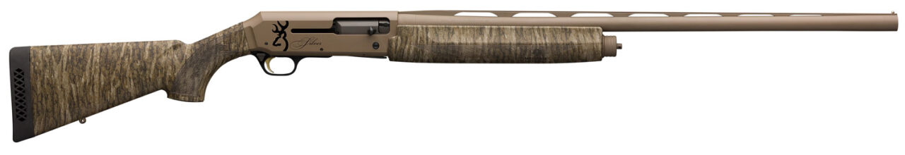 Browning 011426204 Silver Field 12 Gauge with 28" Barrel, 3.5" Chamber, 4+1 Capacity, Flat Dark Earth Metal Finish & Mossy Oak Bottomland Synthetic Stock Right Hand (Full Size)