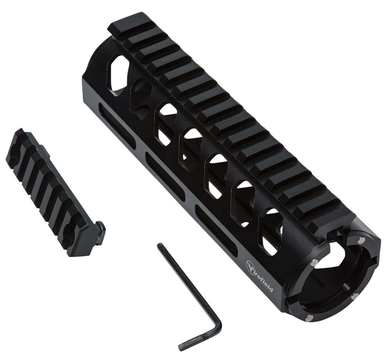 Firefield FF34057 Edge Handguard 6.62" 2-Piece M-LOK, Carbine Style Made of 6061-T6 Aluminum with Black Matte Finish for AR-15 - Image 2