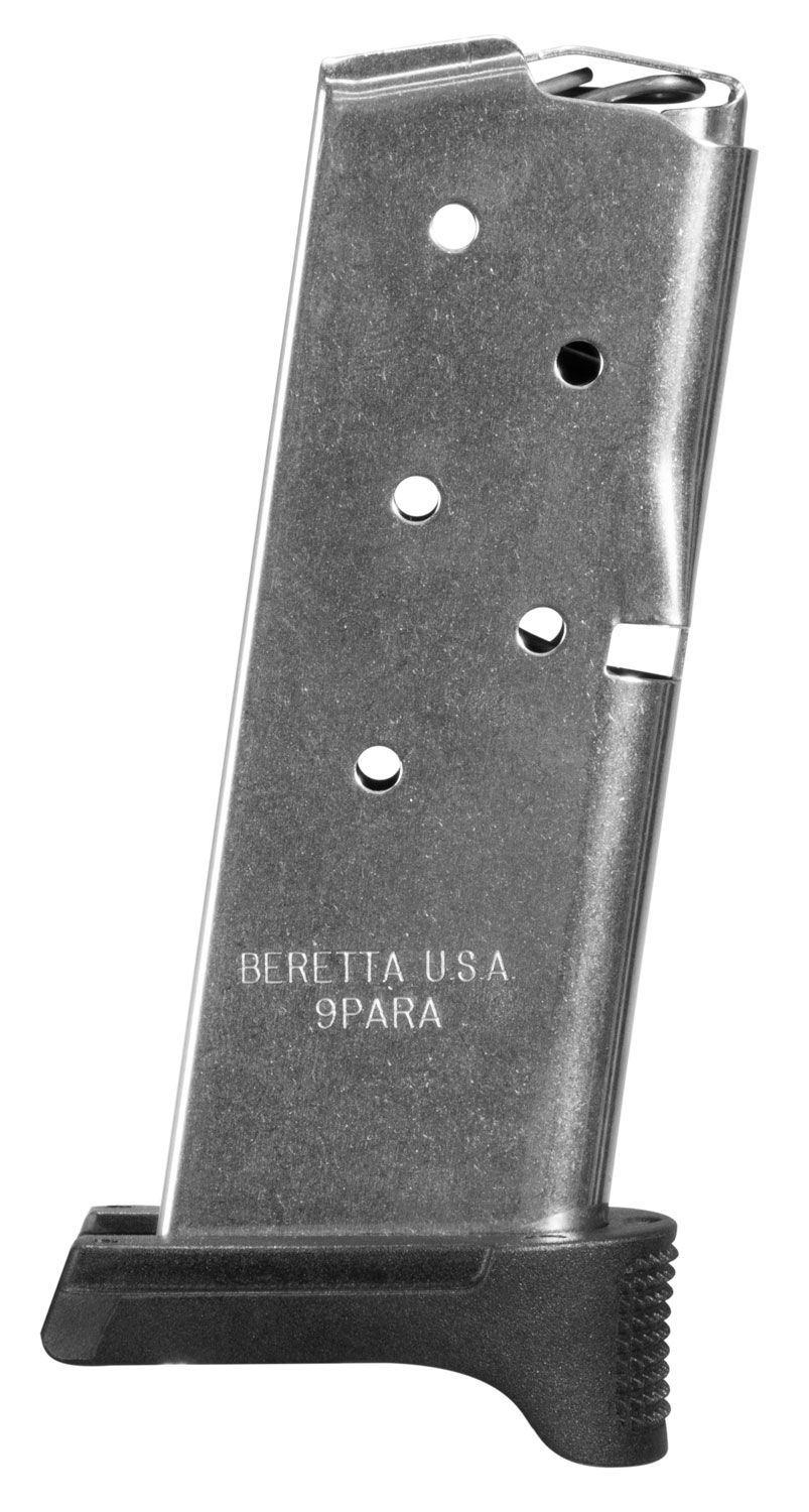 Beretta USA JMAPXCARRY6 APX 6rd 9mm Luger For Beretta APX Carry Stainless Steel