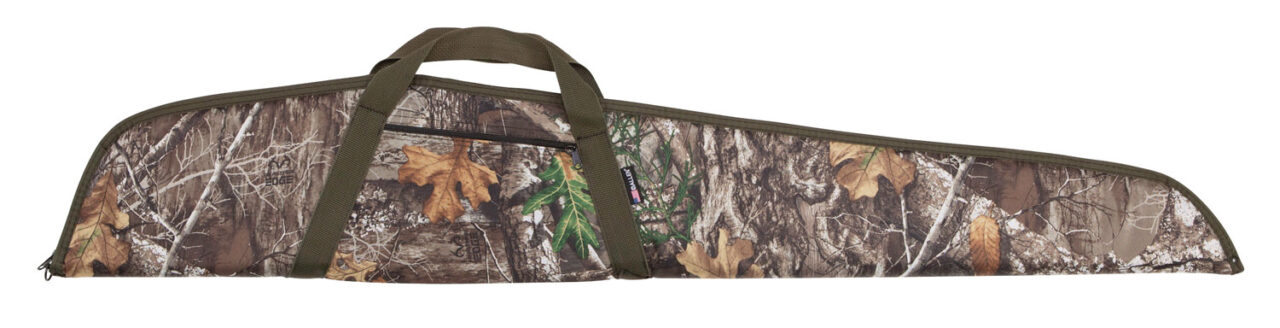Allen 62952 Emerald Shotguns Case made of Endura with Realtree Edge Finish, Lockable Zipper, Foam Padding & Non-Absorbent Lining 52" L