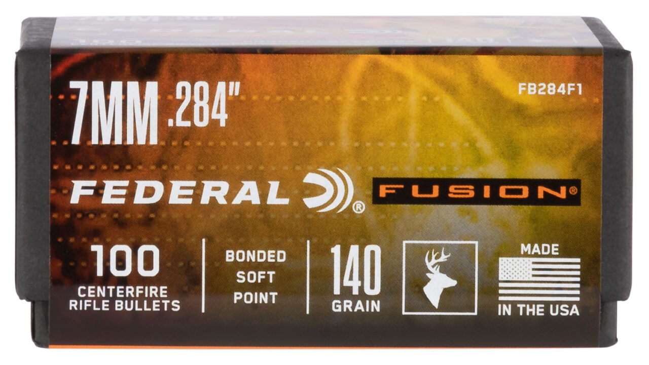 Federal FB284F1 Fusion Component 7mm .284 140 gr Fusion Soft Point - Image 2