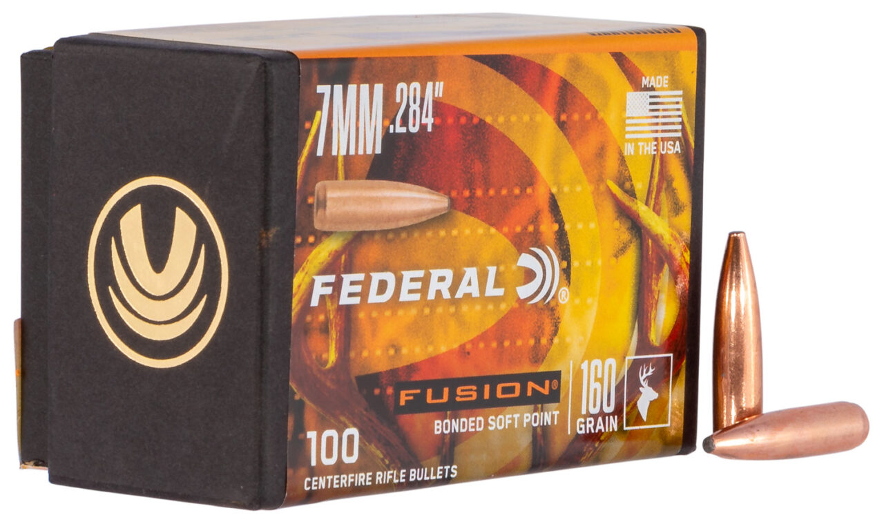 Federal FB284F3 Fusion Component 7mm .284 160 gr Fusion Soft Point