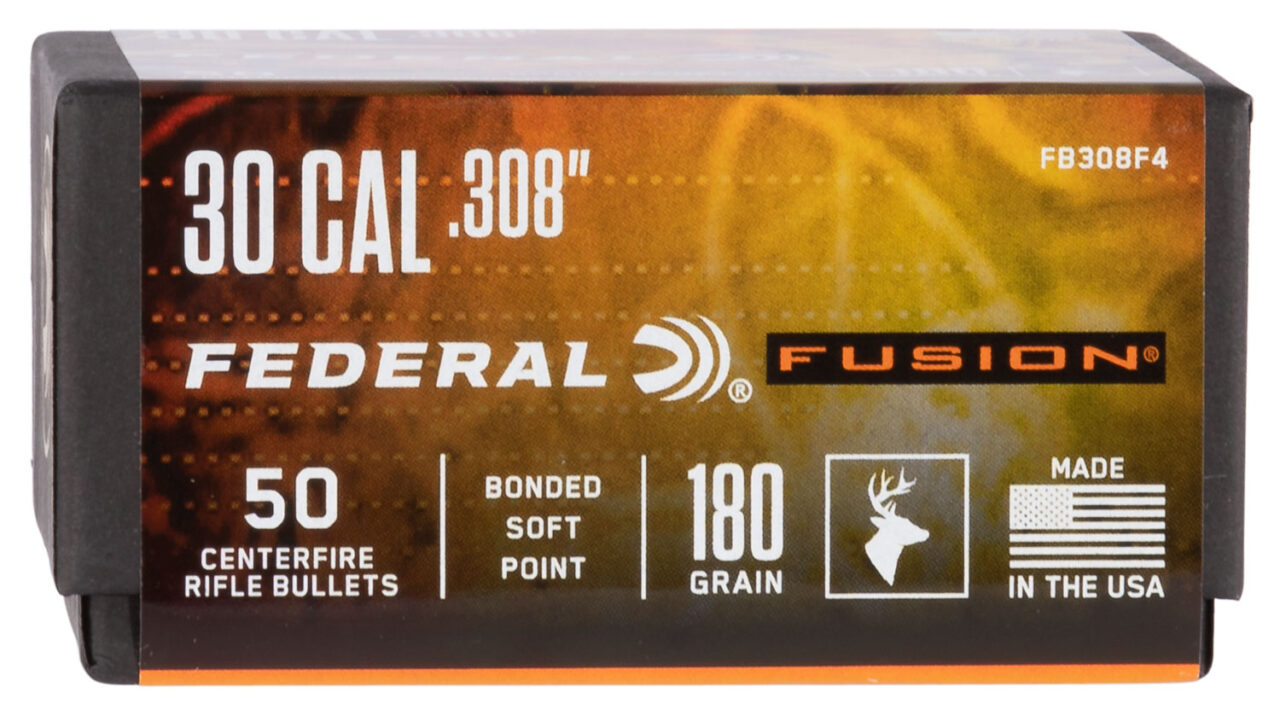 Federal FB308F4 Fusion Component 30 Cal .308 180 gr Fusion Soft Point - Image 2