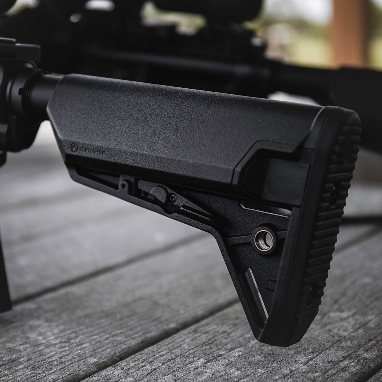 Magpul MAG653-BLK MOE SL-S Carbine Stock Black Synthetic for AR-15, M16, M4 with Mil-Spec Tube (Tube Not Included) - Image 3