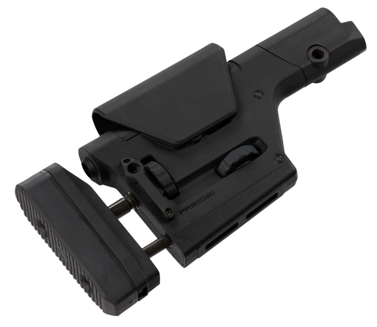 Magpul MAG672-BLK PRS Gen3 Precision Stock Black Synthetic Fixed Adjustable Comb Fits AR-15/M16/M4 - Image 2
