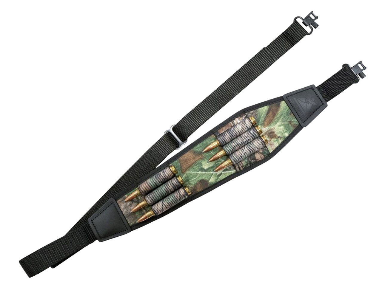 GrovTec US Inc GTSL115 Rifles Ammo with Realtree Xtra Finish, Padded Design, 6 Cartridge Loops & Locking Swivels for Rifles