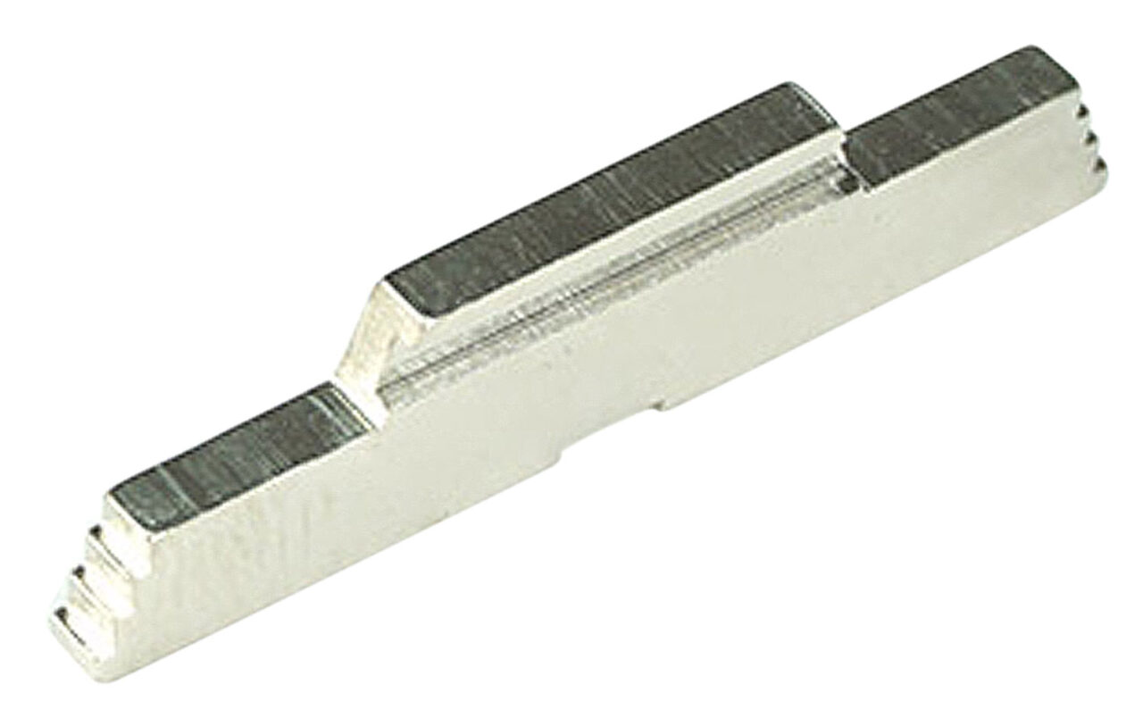 Cross Armory CRG5SLSV Slide Lock Extended Silver 4140 Steel for Glock Gen1-5, P80 - Image 2
