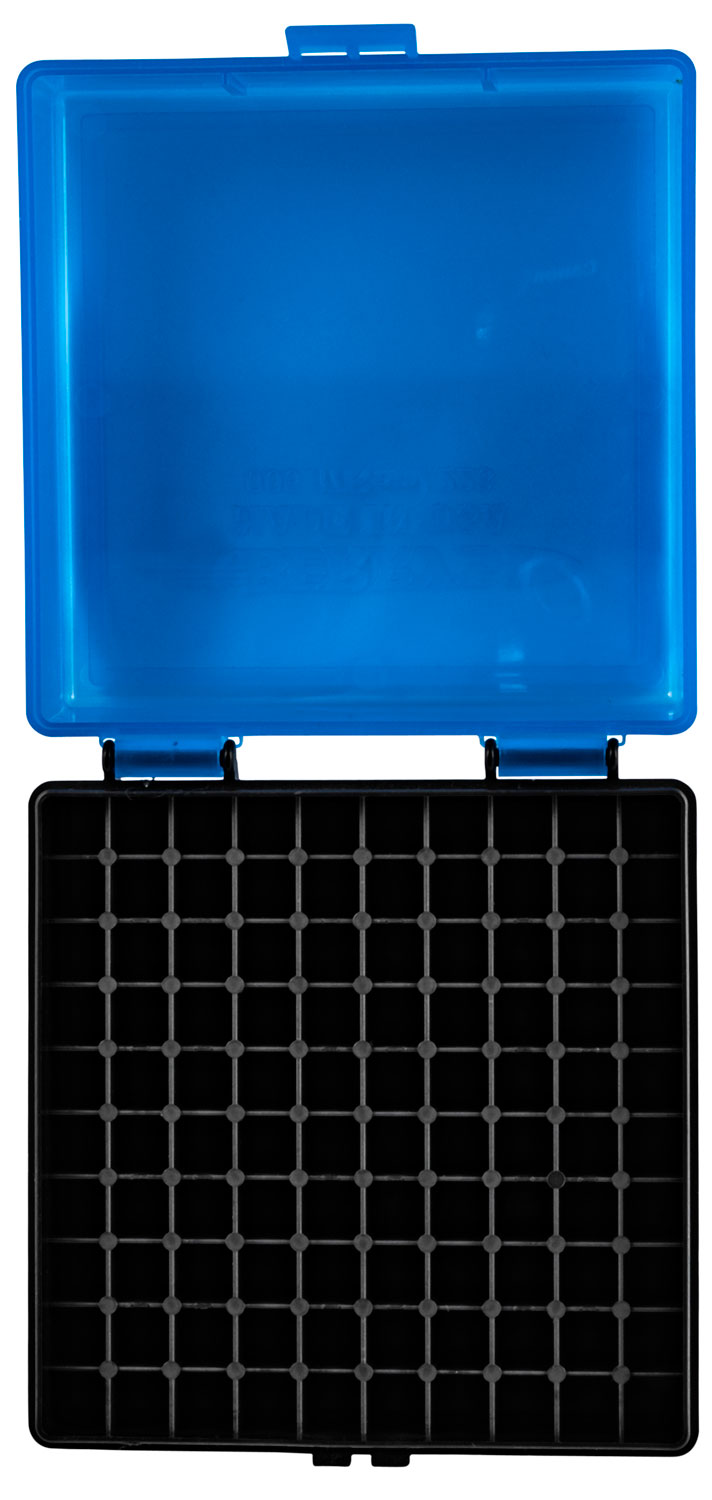 Berry's 86410 Ammo Box 223 Rem 5.56x45mm NATO Blue/Black Polypropylene 2.30" L x 0.42" 100rd - Image 2