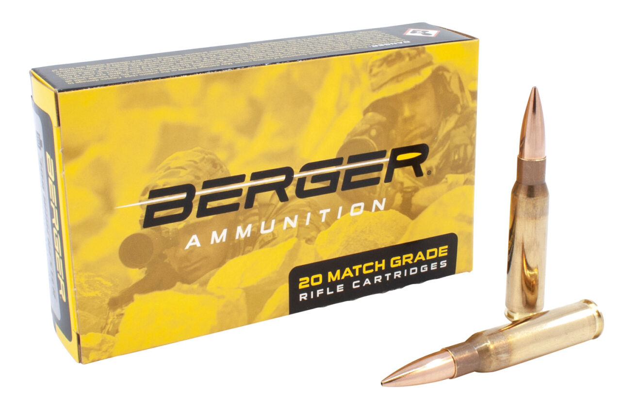 Berger Bullets 60010 Tactical Rifles 308 Win 175 gr, Hybrid Open Tip Match, 20 Per Box/ 10 Cs