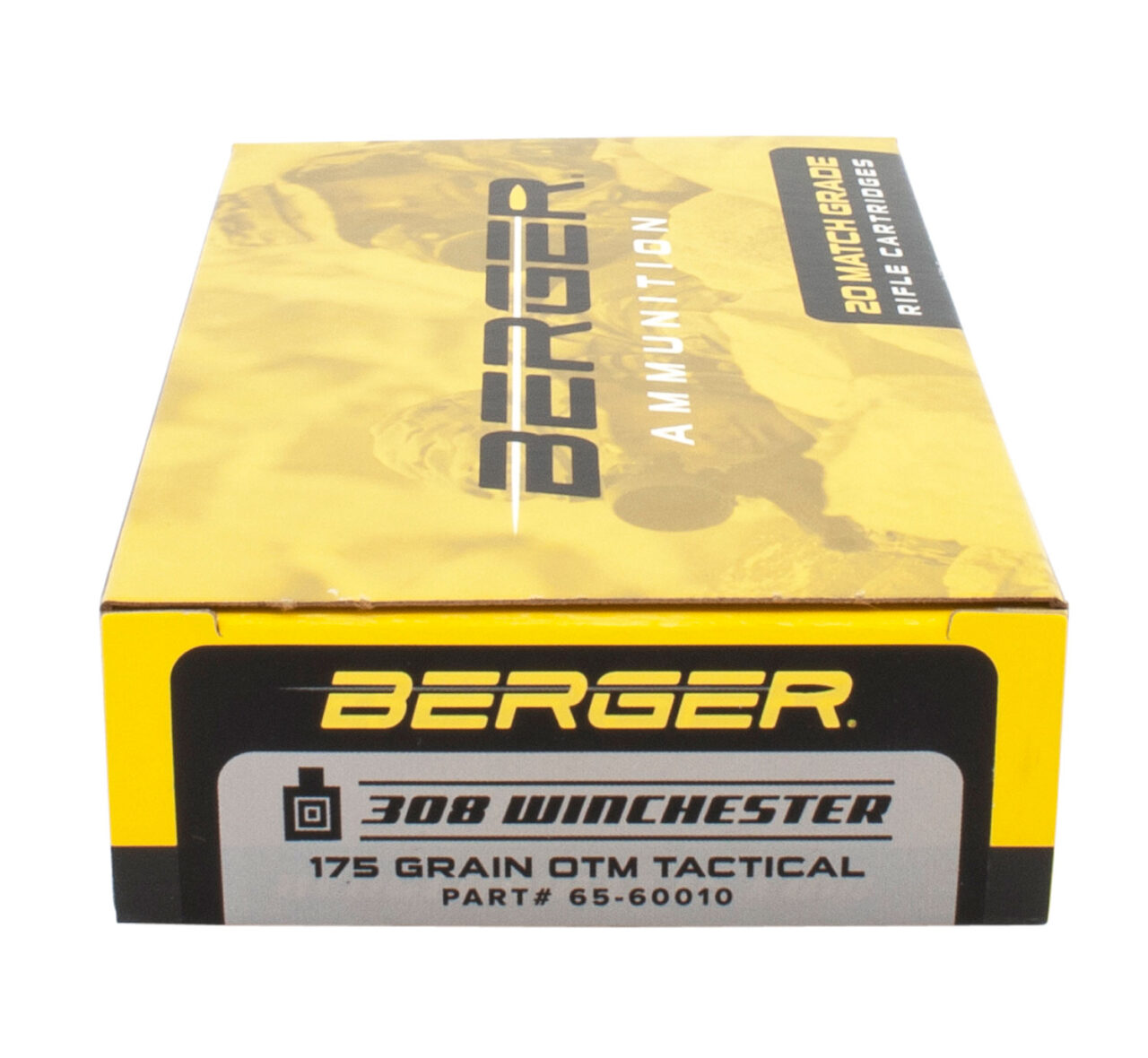 Berger Bullets 60010 Tactical Rifles 308 Win 175 gr, Hybrid Open Tip Match, 20 Per Box/ 10 Cs - Image 3