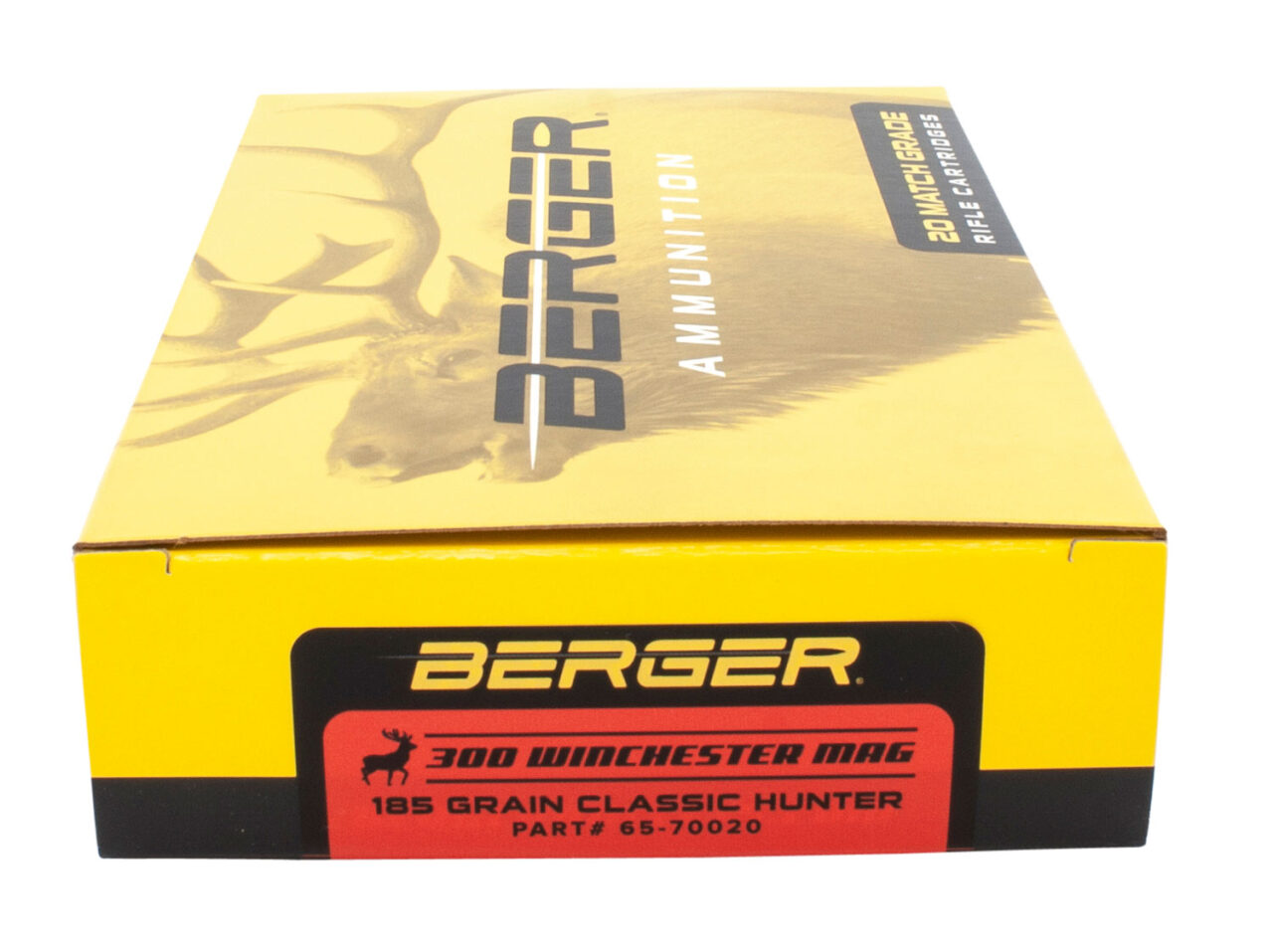 Berger Bullets 70020 Classic Hunter Subsonic 300 Win Mag 185 gr, Hybrid Boat-Tail (HBT), 20 Per Box/ 10 Cs - Image 3