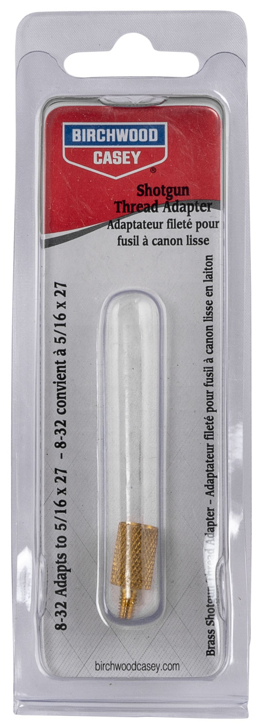 Birchwood Casey 41301 Shotguns Brass Thread Adapter 8/32- 5/16-27 - Image 2
