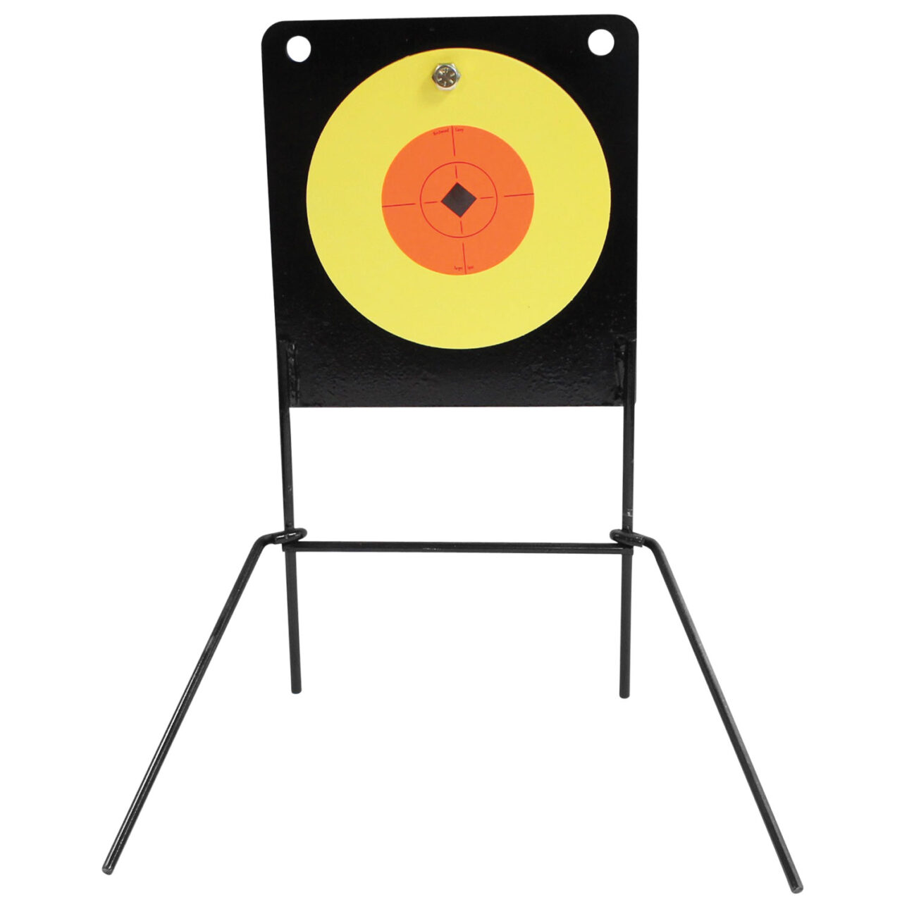 Birchwood Casey 47652 World of Targets Spoiler Alert Rimfire Pistol/Rifles Orange/Yellow AR400 Steel