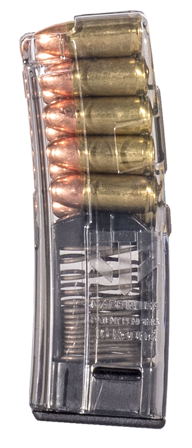 ETS Group HKMP510 Rifles Mags Clear Detachable 10rd 9mm Luger for H&K MP5,SP5K,MP5K,94,SP89 - Image 2