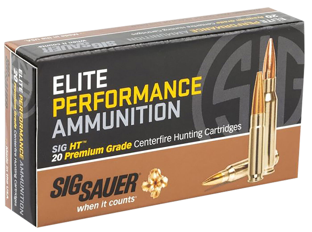 Sig Sauer E270H120 Elite Copper Hunting 270 Win 120 gr Copper Solid 20 Bx/10 Cs