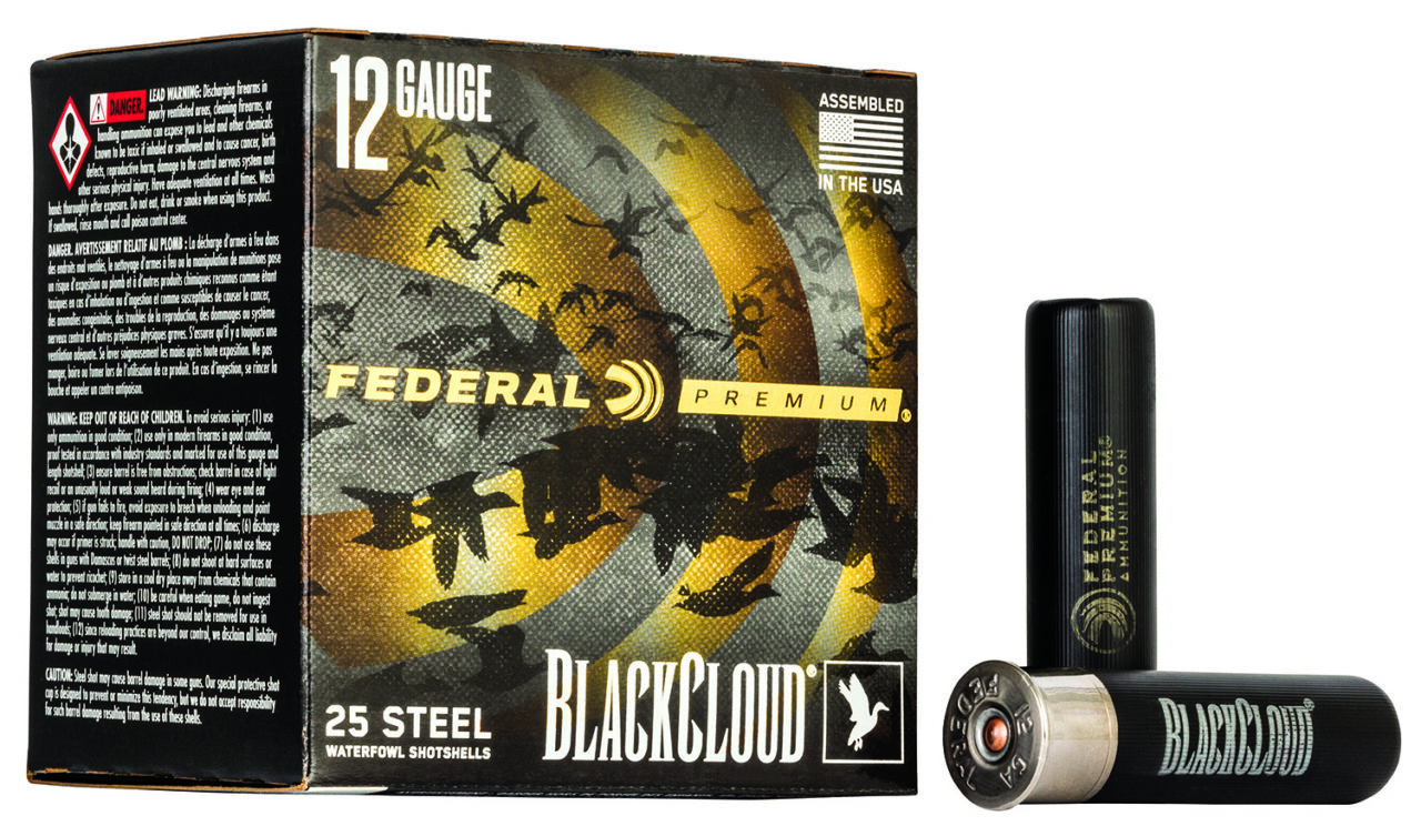 Federal PWBX1342 Black Cloud FS 12 Gauge, 3.50" 1 1/2 oz, 2 Shot, 25 Per Box/ 10 Cs