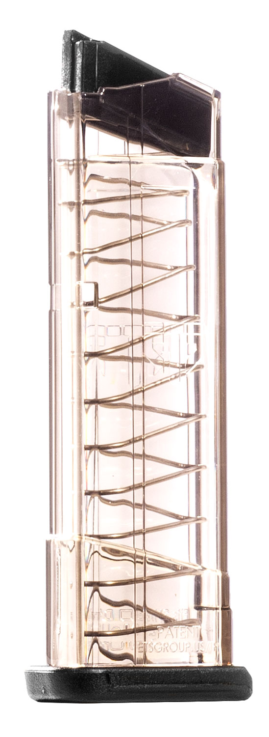ETS Group SW9SHD9 Pistol Mags Clear Detachable 9rd 9mm Luger for S&W M&P Shield