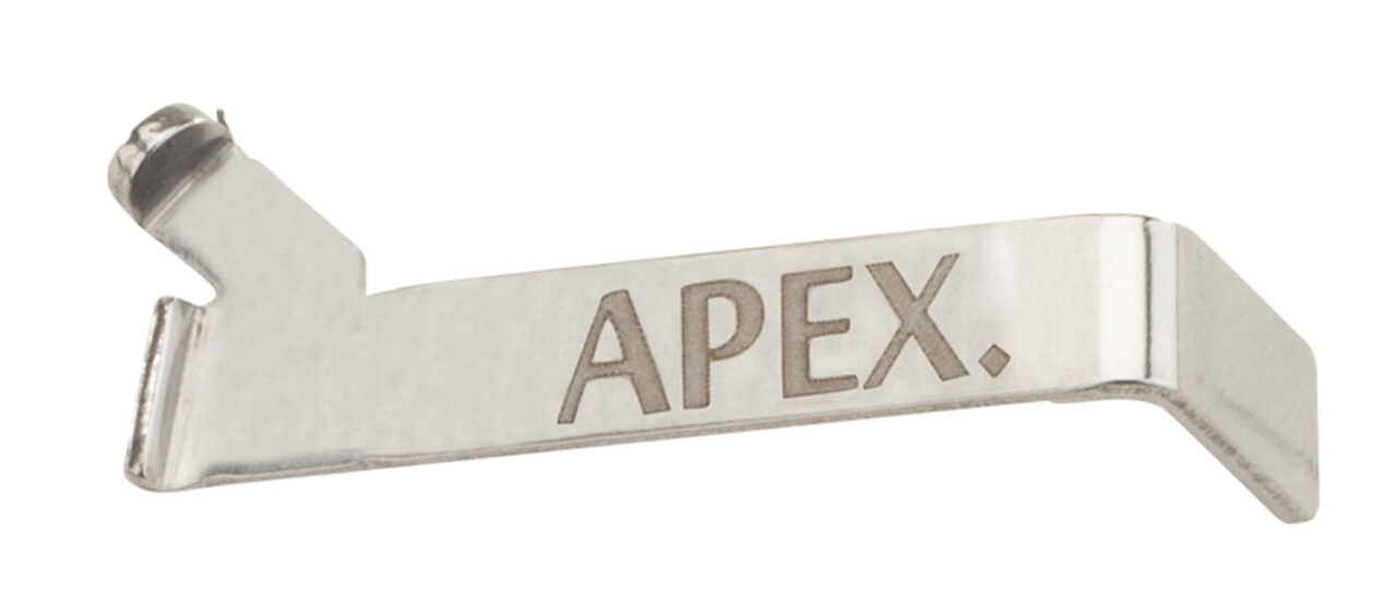 Apex Tactical 102103 Performance Connector Compatible w/ Glock Pistol Silver Metal