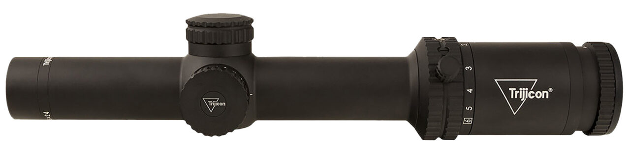 Trijicon 2900015 Credo Matte Black 1-6x24mm 30mm Tube LED Illuminated BDC Red Segmented Circle .223 55gr Reticle