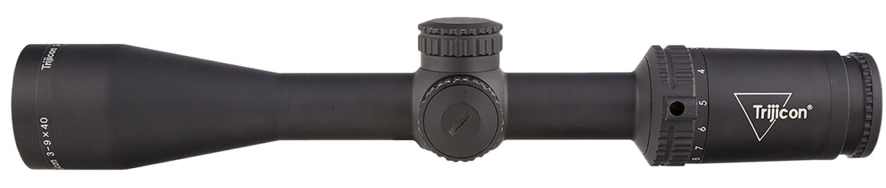 Trijicon 2900042 Credo Matte Black 3-9x40mm 1" Tube LED Illuminated Green MIL-Square Crosshair Reticle