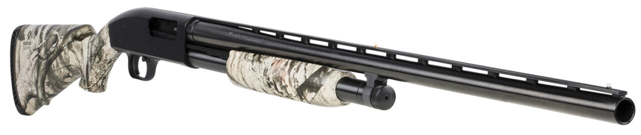 Maverick Arms 32201 88 All Purpose 20 Gauge 3" 5+1 26" Vent Rib Barrel w/Modified Choke Tube, Dual Bead Sights, Dual Extractors, Anti-Jam Elevator, Synthetic Mossy Oak Treestand Camo Stock, 14" Fixed LOP, Cross-Bolt Safety - Image 3