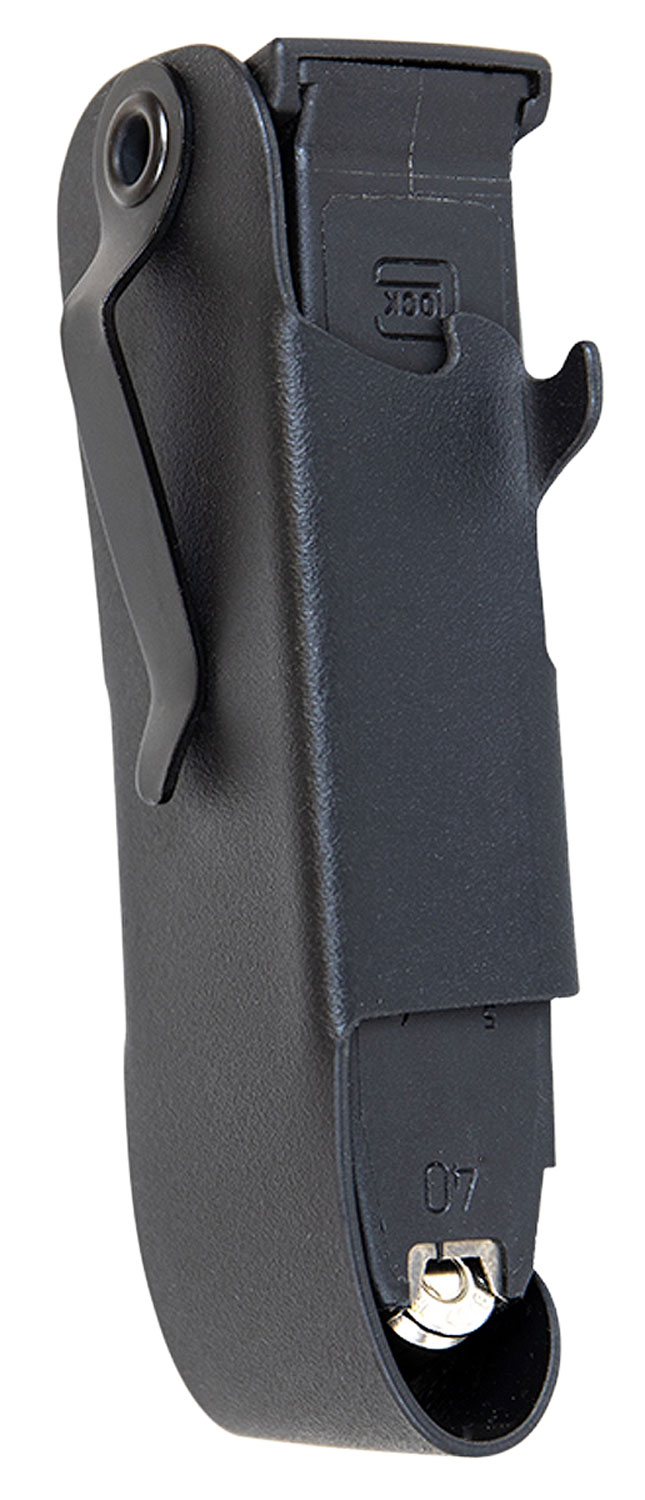1791 Gunleather TACSNAG125R Snagmag Single Black Leather Belt Clip Compatible w/ S&W M&P Shield Right Hand
