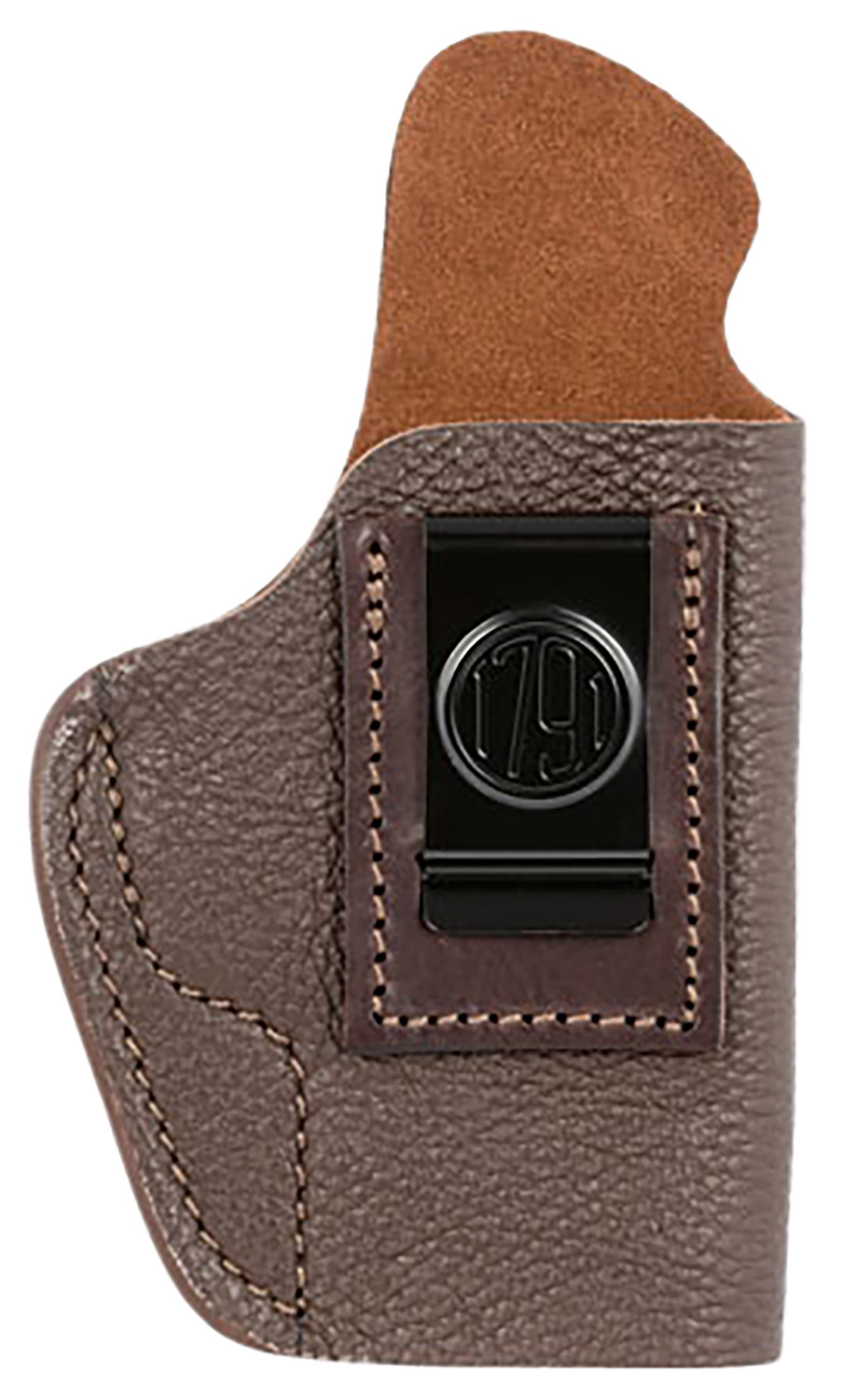 1791 Gunleather FCD5BRWR Fair Chase IWB Size 05 Classic Brown Deer Hide Belt Clip Fits Sig P320/HK VP9SK Right Hand - Image 2